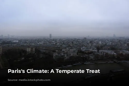 Paris's Climate: A Temperate Treat