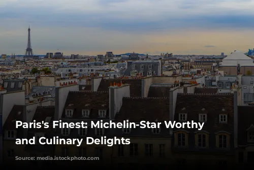 Paris's Finest: Michelin-Star Worthy Views and Culinary Delights