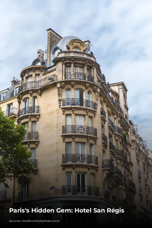 Paris's Hidden Gem: Hotel San Régis