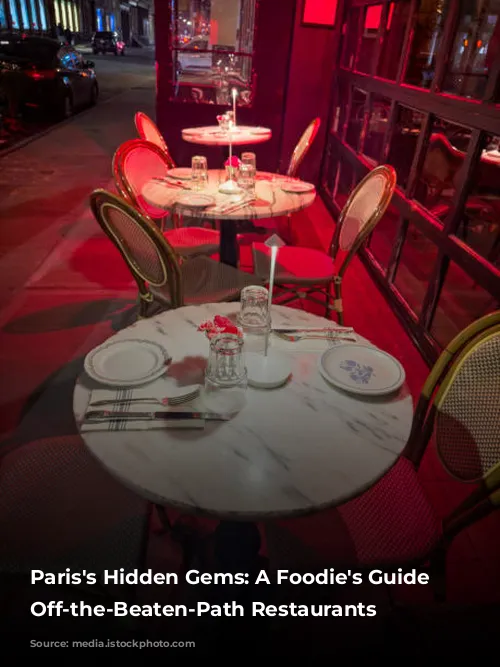 Paris's Hidden Gems: A Foodie's Guide to Off-the-Beaten-Path Restaurants