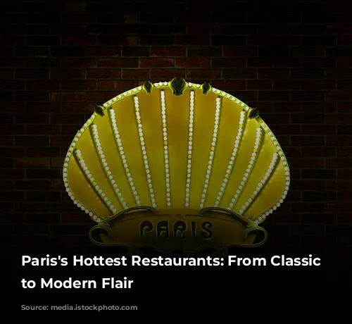 Paris's Hottest Restaurants: From Classic Chic to Modern Flair