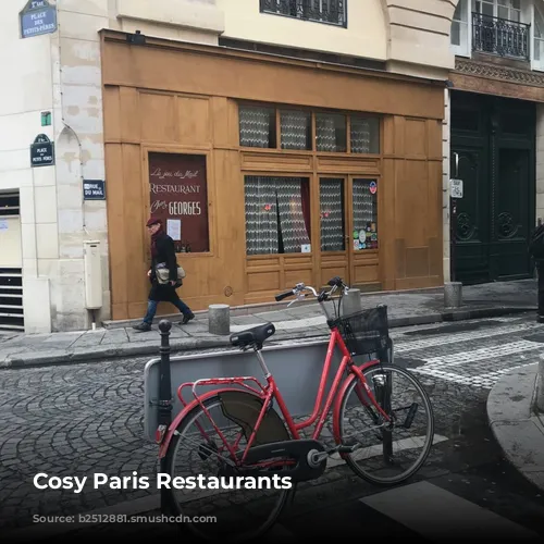 Cosy Paris Restaurants