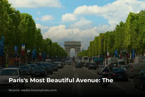 Paris's Most Beautiful Avenue: The Champs-Élysées