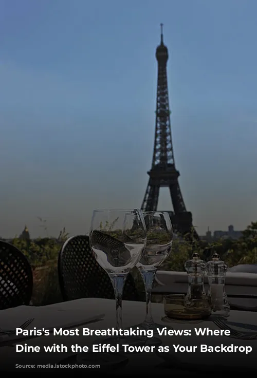 Paris's Most Breathtaking Views: Where to Dine with the Eiffel Tower as Your Backdrop