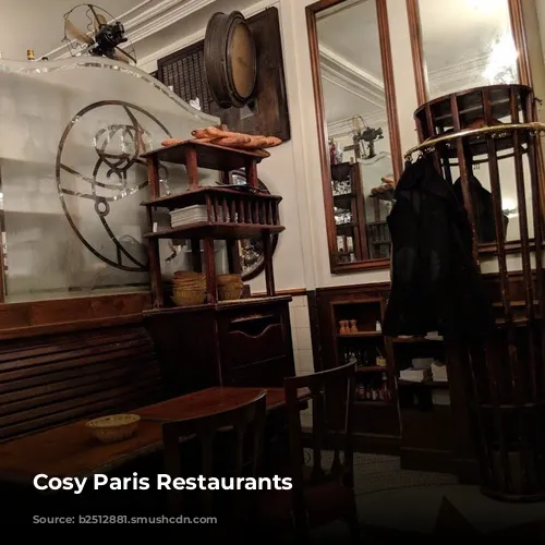 Cosy Paris Restaurants