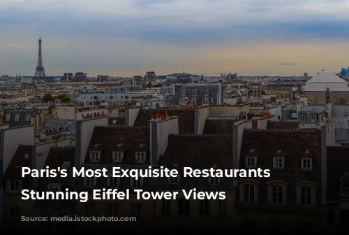 Paris's Most Exquisite Restaurants with Stunning Eiffel Tower Views