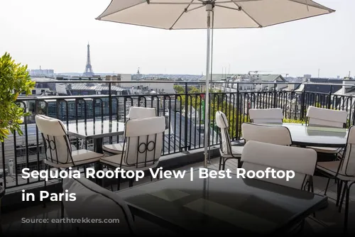 Sequoia Rooftop View | Best Rooftop Bars in Paris