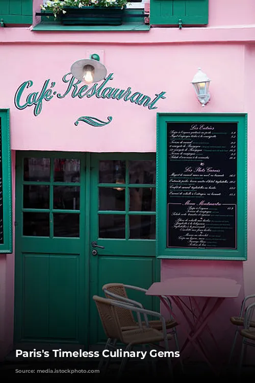  Paris's Timeless Culinary Gems