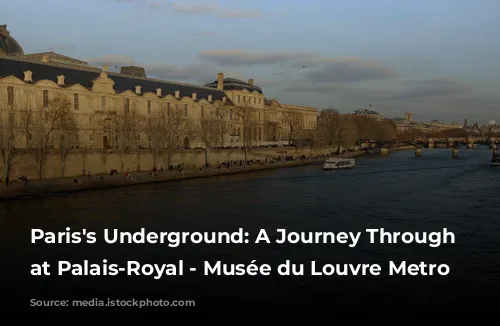 Paris's Underground: A Journey Through Time at Palais-Royal - Musée du Louvre Metro Station