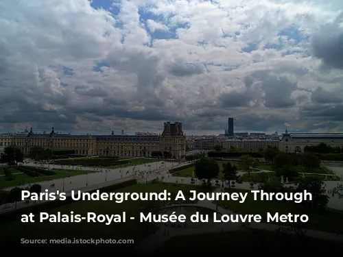 Paris's Underground: A Journey Through Time at Palais-Royal - Musée du Louvre Metro Station