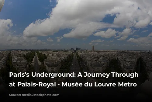 Paris's Underground: A Journey Through Time at Palais-Royal - Musée du Louvre Metro Station