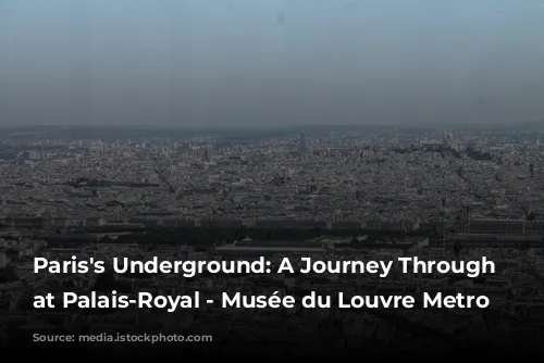 Paris's Underground: A Journey Through Time at Palais-Royal - Musée du Louvre Metro Station