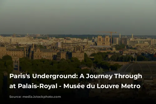 Paris's Underground: A Journey Through Time at Palais-Royal - Musée du Louvre Metro Station