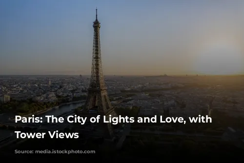 Paris: The City of Lights and Love, with Eiffel Tower Views