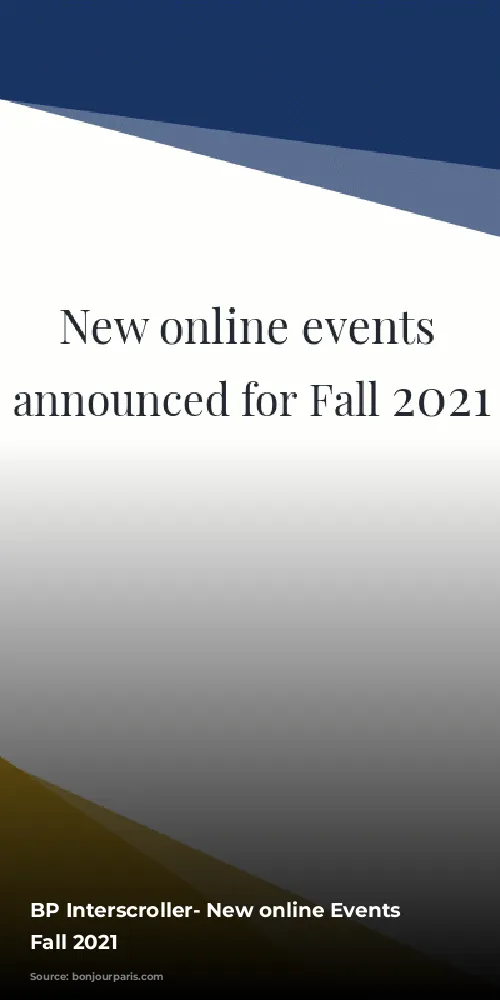 BP Interscroller- New online Events Announced Fall 2021