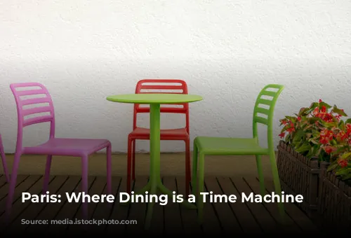 Paris: Where Dining is a Time Machine