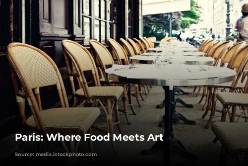 Paris: Where Food Meets Art