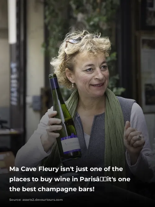 Ma Cave Fleury isn't just one of the best places to buy wine in Parisâit's one of the best champagne bars!