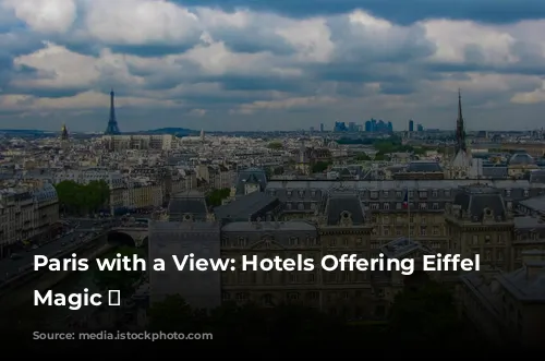 Paris with a View: Hotels Offering Eiffel Tower Magic ✨