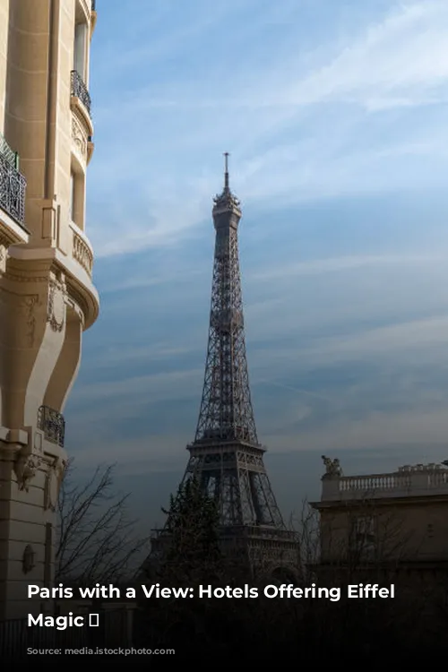 Paris with a View: Hotels Offering Eiffel Tower Magic ✨