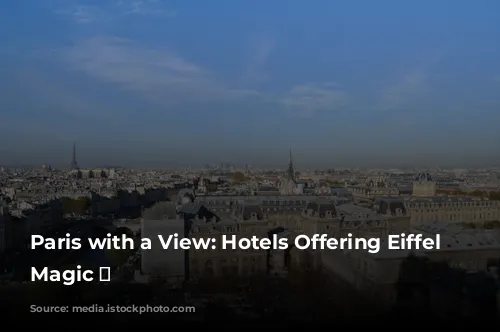 Paris with a View: Hotels Offering Eiffel Tower Magic ✨