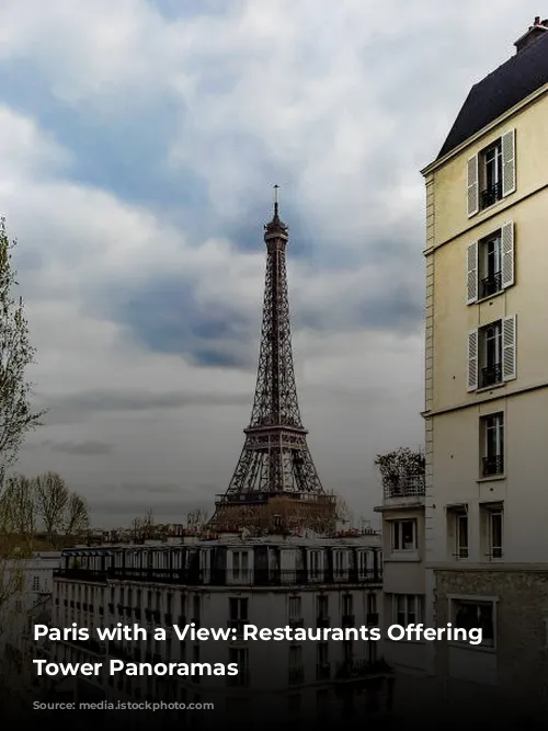 Paris with a View: Restaurants Offering Eiffel Tower Panoramas