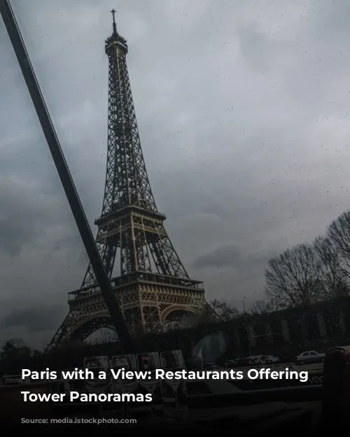 Paris with a View: Restaurants Offering Eiffel Tower Panoramas