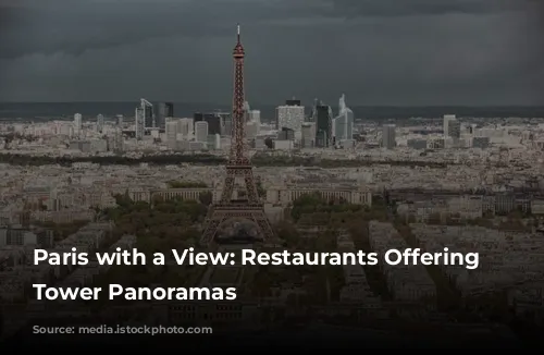 Paris with a View: Restaurants Offering Eiffel Tower Panoramas