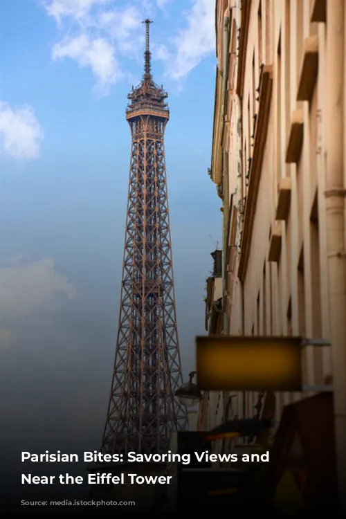 Parisian Bites: Savoring Views and Flavors Near the Eiffel Tower