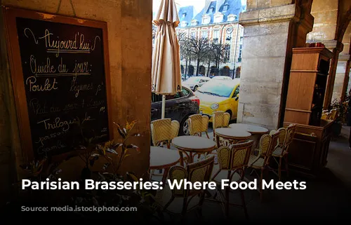 Parisian Brasseries: Where Food Meets Art