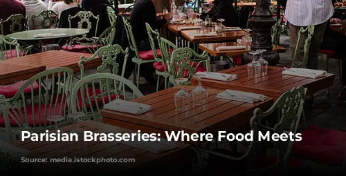 Parisian Brasseries: Where Food Meets Art