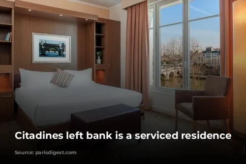 Citadines left bank is a serviced residence hotel