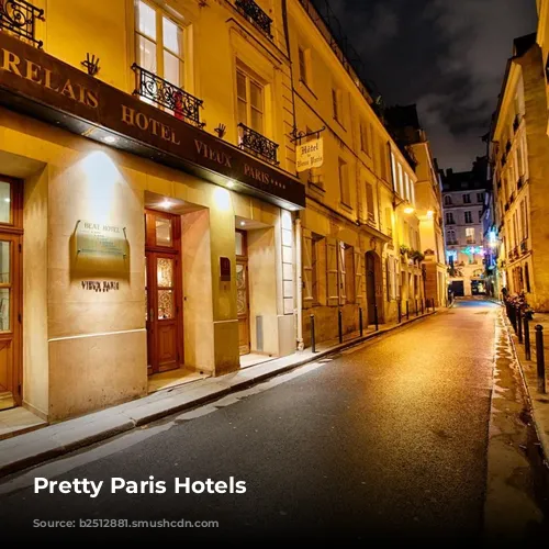 Pretty Paris Hotels