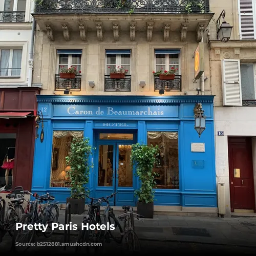 Pretty Paris Hotels