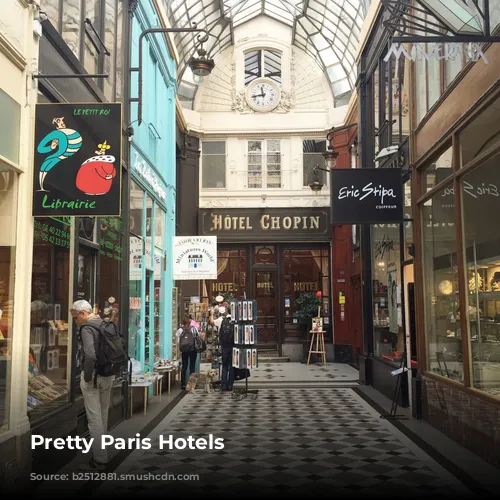 Pretty Paris Hotels