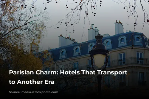 Parisian Charm: Hotels That Transport You to Another Era