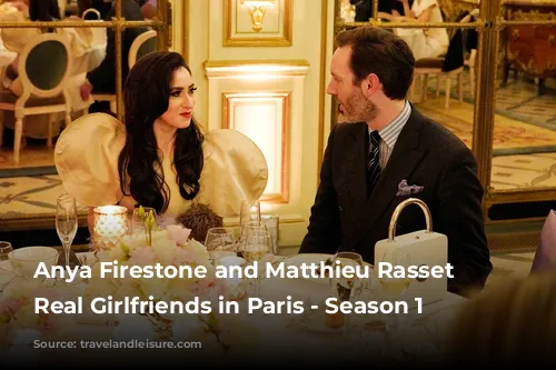 Anya Firestone and Matthieu Rasset from Real Girlfriends in Paris - Season 1