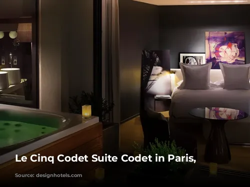 Le Cinq Codet Suite Codet in Paris, France