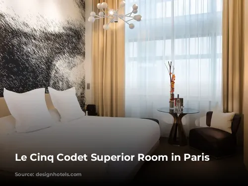 Le Cinq Codet Superior Room in Paris