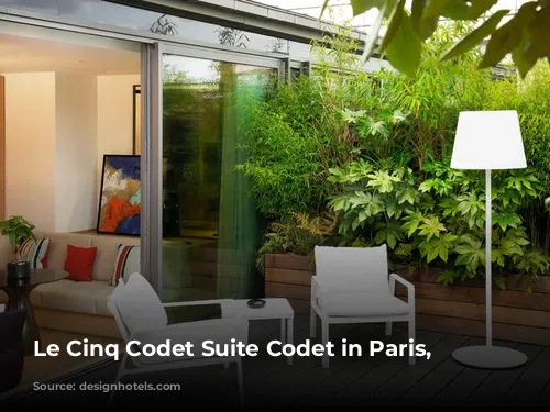 Le Cinq Codet Suite Codet in Paris, France