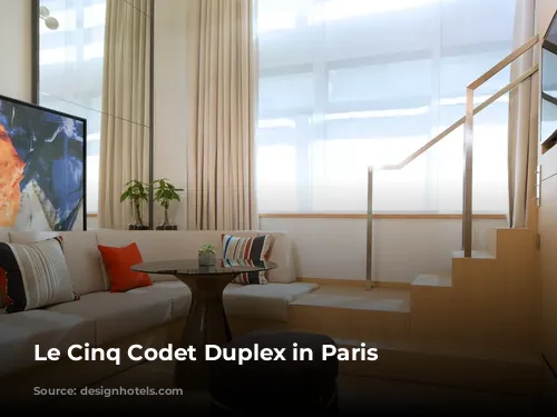 Le Cinq Codet Duplex in Paris