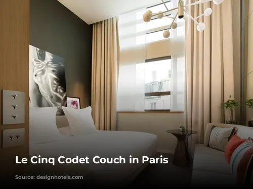 Le Cinq Codet Couch in Paris