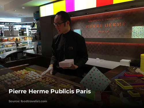 Pierre Herme Publicis Paris