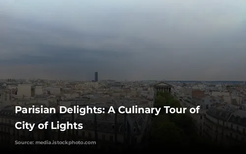 Parisian Delights: A Culinary Tour of the City of Lights