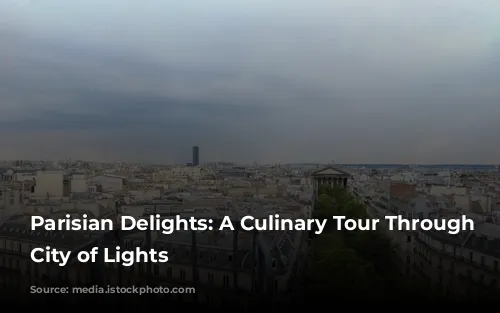 Parisian Delights: A Culinary Tour Through the City of Lights