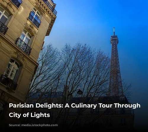 Parisian Delights: A Culinary Tour Through the City of Lights