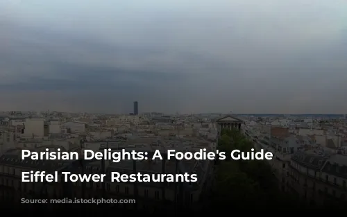 Parisian Delights: A Foodie's Guide to Eiffel Tower Restaurants