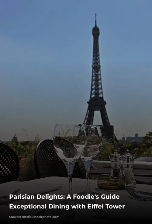 Parisian Delights: A Foodie's Guide to Exceptional Dining with Eiffel Tower Views