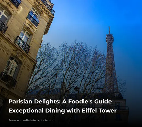 Parisian Delights: A Foodie's Guide to Exceptional Dining with Eiffel Tower Views