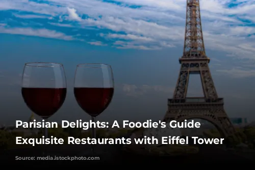 Parisian Delights:  A Foodie's Guide to Exquisite Restaurants with Eiffel Tower Views